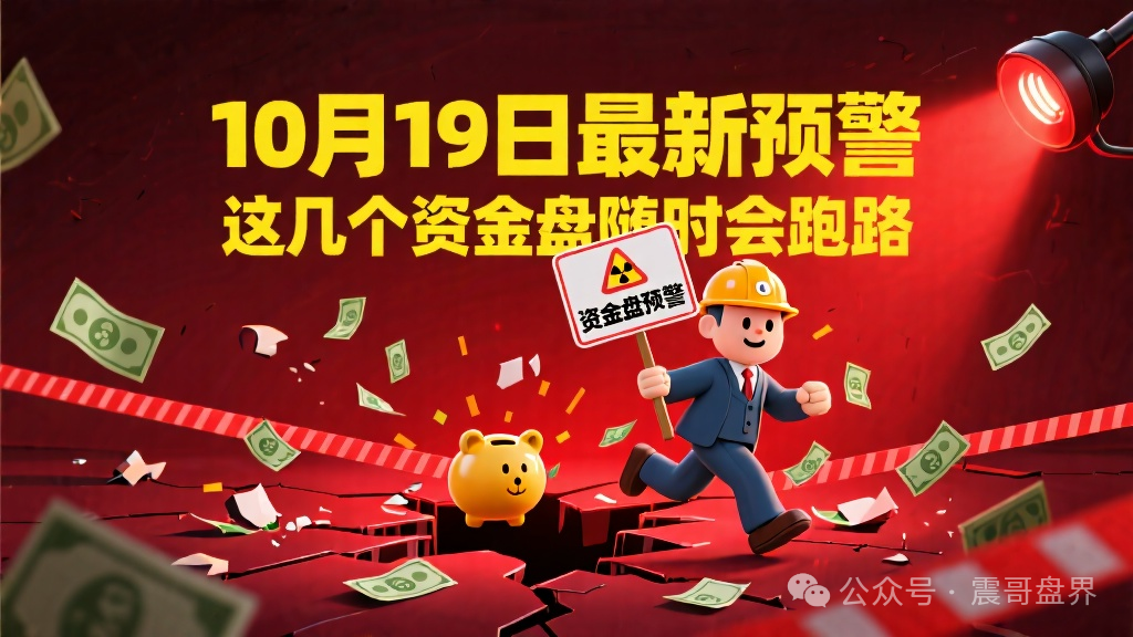 10月19日最新预警，这几个资金盘随时会跑路