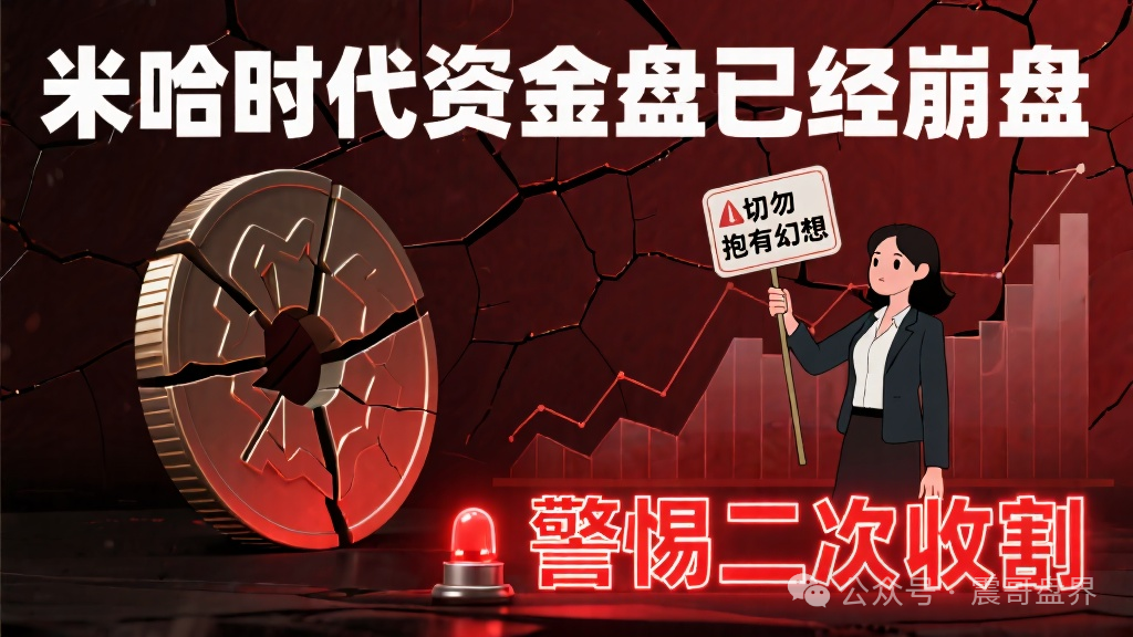 米哈时代资金盘已经崩盘，切勿抱有幻想，警惕二次收割