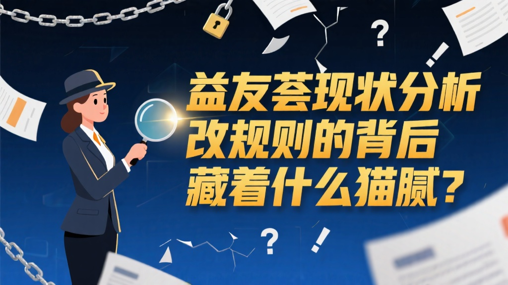 益友荟现状分析，改规则的背后藏着什么猫腻？